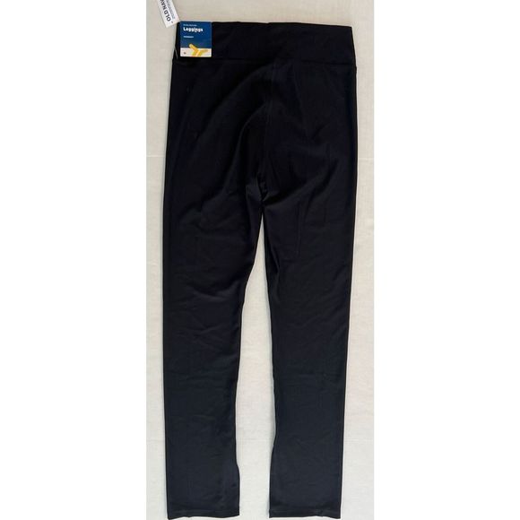 Old Navy Sz M Powersoft Extra High Rise Black Full Length Ribbed Leggings $60 - Picture 6 of 9